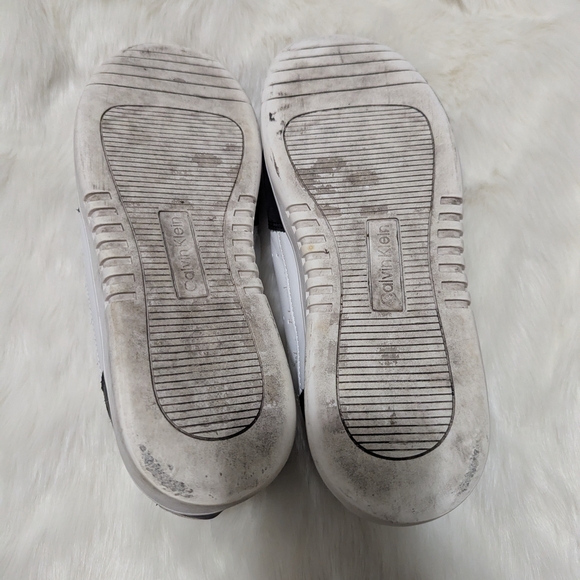 Calvin Klein Men's Black and White Sneakers Size 11 - Picture 6 of 7